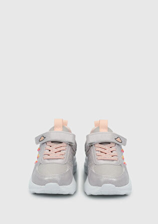 Gümüş Kız Çocuk Sneaker