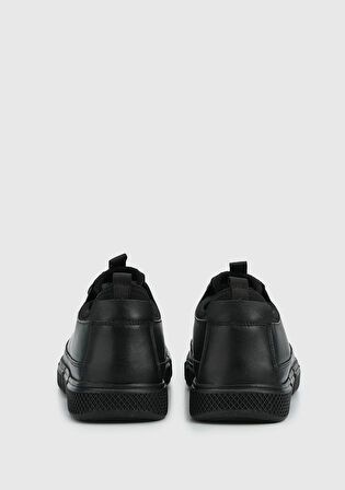 Siyah Deri Erkek Ayakkabı