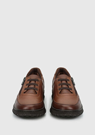 Kahve Deri Kadın Ayakkabı