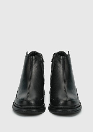 Siyah Deri Kadın Bot