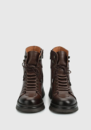 Kahve Deri Kadın Bot