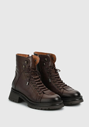 Kahve Deri Kadın Bot