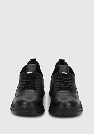Siyah Deri Erkek Ayakkabı