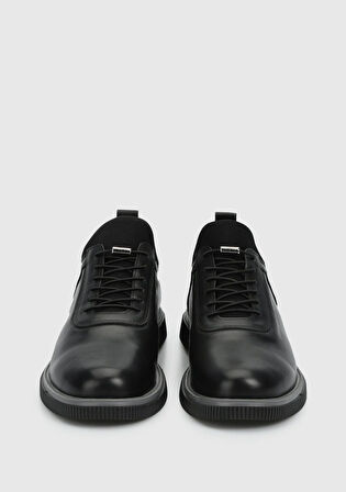 Siyah Deri Erkek Ayakkabı