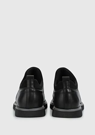 Siyah Deri Erkek Ayakkabı