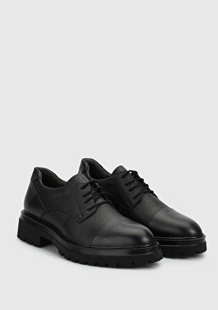 Siyah Deri Erkek Ayakkabı