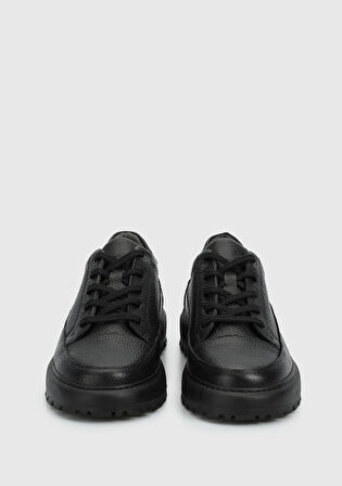 Siyah Deri Erkek Ayakkabı