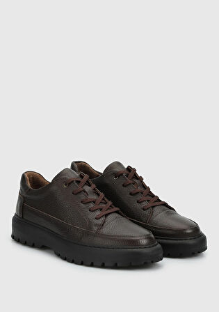Kahve Deri Erkek Ayakkabı