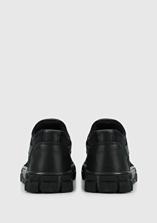 Siyah Deri Erkek Ayakkabı