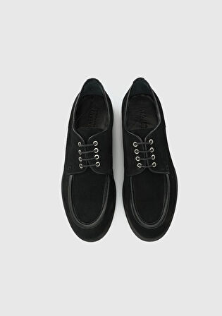 Siyah Deri Erkek Ayakkabı