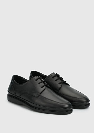 Siyah Deri Erkek Ayakkabı