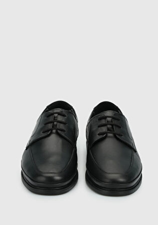 Siyah Deri Erkek Ayakkabı