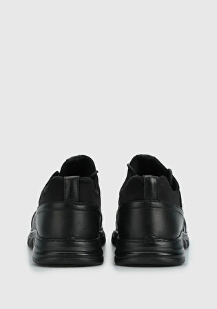 Siyah Deri Erkek Ayakkabı