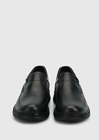 Siyah Deri Erkek Ayakkabı