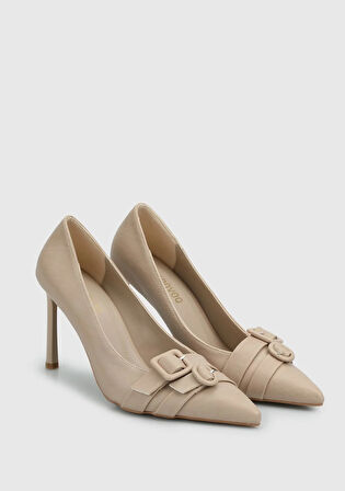 Bej Kadın Ayakkabı