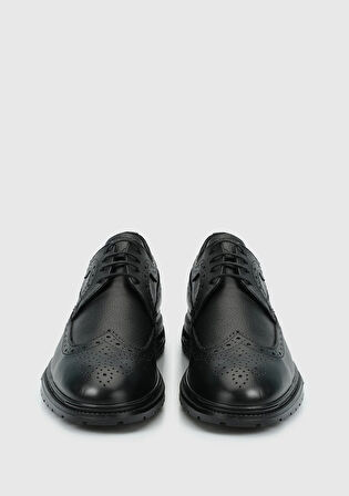 Siyah Deri Erkek Ayakkabı