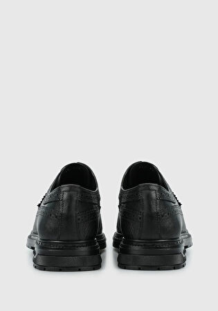 Siyah Deri Erkek Ayakkabı