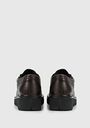 Kahve Deri Kadın Ayakkabı