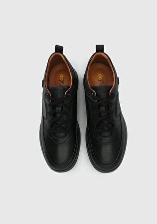 Siyah Deri Erkek Ayakkabı