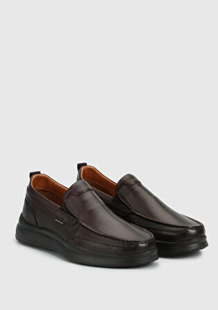 Kahve Deri Erkek Ayakkabı