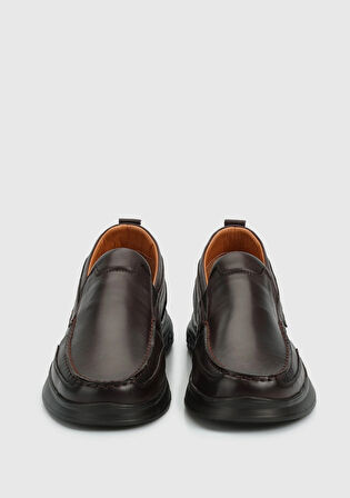 Kahve Deri Erkek Ayakkabı