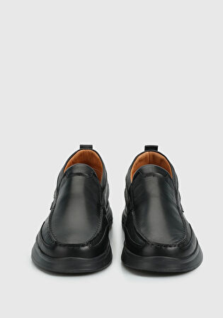 Siyah Deri Erkek Ayakkabı