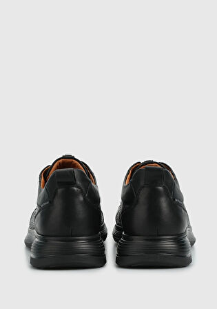 Siyah Deri Erkek Ayakkabı
