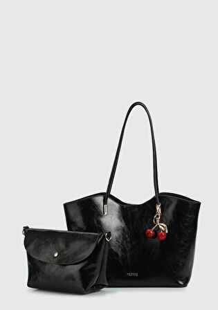 Siyah Kadın Omuz Çantası