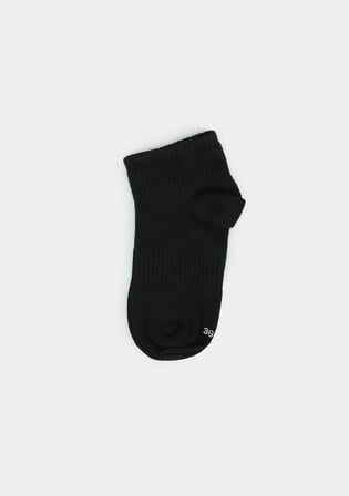 Krem  Eclipse Sport ES005 Siyah Yarım Spor Tekli Çorap