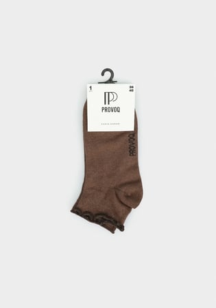 Kahve  Provoq PP01 Fırfırlı Kahve