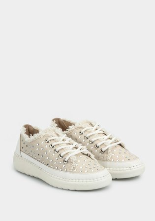 Bej Kadın Sneaker