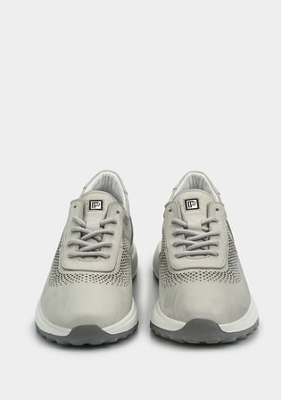 Bej Deri Erkek Sneaker