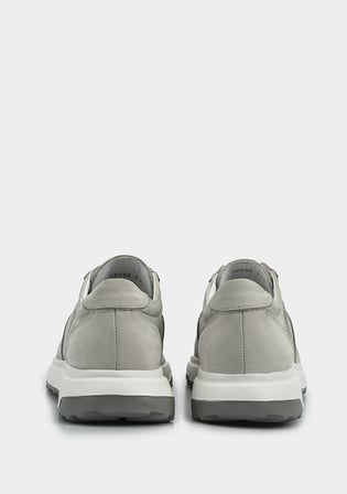 Bej Deri Erkek Sneaker