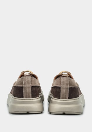 Kahve Deri Erkek Sneaker