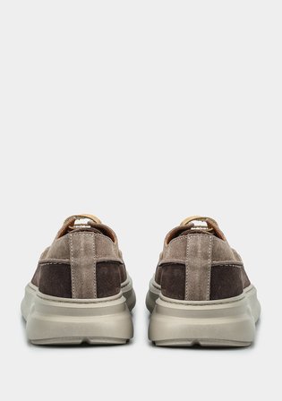 Kahve Deri Erkek Sneaker