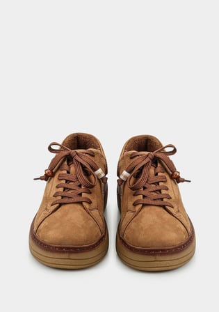 Taba Deri Kadın Sneaker