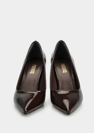 Kahve Kadın Stiletto