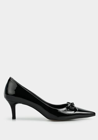 Siyah Kadın Stiletto