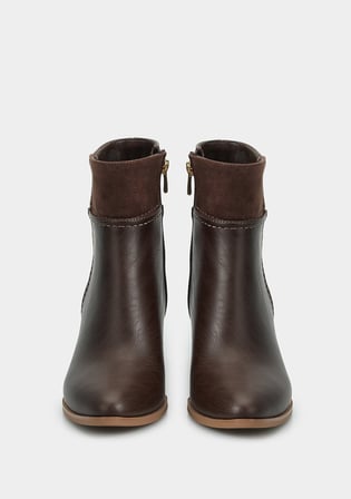 Kahve Kadın Bootie