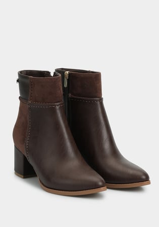 Kahve Kadın Bootie