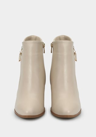 Bej Kadın Bootie