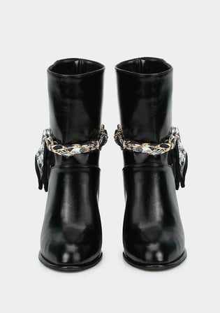 Siyah Kadın Bootie