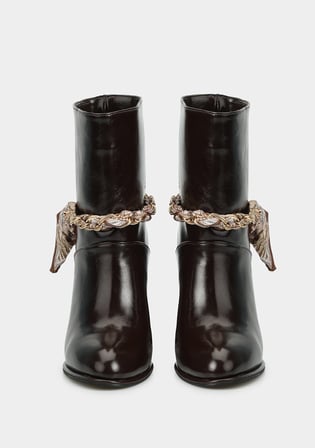 Kahve Kadın Bootie