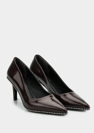 Kahve Kadın Stiletto