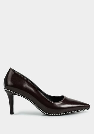 Kahve Kadın Stiletto
