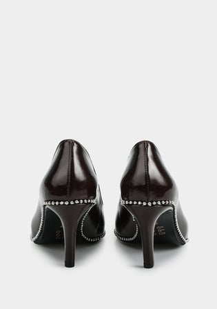Kahve Kadın Stiletto