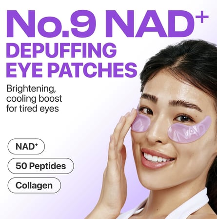 No.9 NAD+ Collagen Gel Eye Patches- Peptid, Kafein ve Niasinamidli Göz Altı Jel Pedleri 5 Çift
