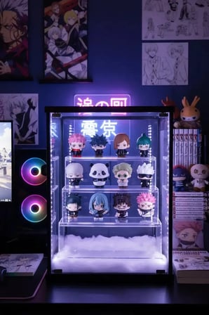 MINISO Jujutsu Kaisen Lisanslı Mini Figür Blind Box – Koleksiyonluk Sürpriz Kutu
