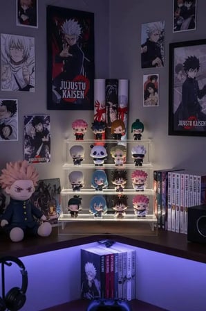 MINISO Jujutsu Kaisen Lisanslı Mini Figür Blind Box – Koleksiyonluk Sürpriz Kutu