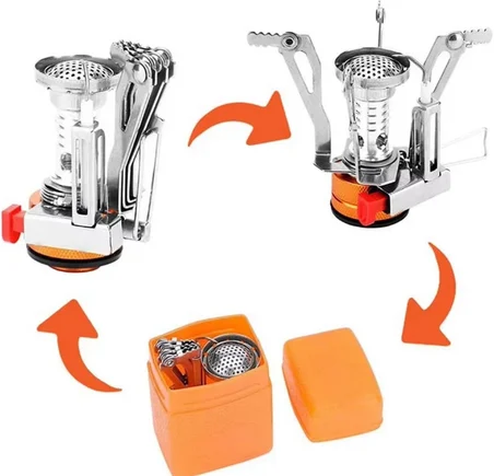 Mini Kamp Ocağı, Portatif Ve Dayanıklı